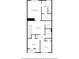 Detailed floor plan showcasing the layout of the second floor, including the primary bedroom and additional bedrooms at 7691 Cabrini Pl, Fairburn, GA 30213