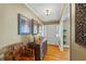 The front foyer features a hardwood floor, a light tan paint, and decorative artwork at 998 Ferncliff Ne Rd, Atlanta, GA 30324