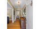 View of front foyer with hardwood flooring and antique chest at 998 Ferncliff Ne Rd, Atlanta, GA 30324