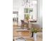 Bright dining room with an attractive table, stylish chairs, and modern lighting at 224 Kings Hwy, Decatur, GA 30030