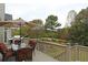 Expansive back deck with seating and grill, perfect for entertaining and enjoying the scenic views at 278 Vine Creek Dr, Acworth, GA 30101