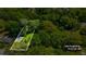 Aerial view showcases property boundaries and lush surroundings in Smyrna, GA, near 754 Pinehill Dr at 754 Pinehill Se Dr, Smyrna, GA 30080