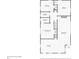 First floor plan featuring a kitchen, living room, primary bedroom, bathrooms, and bedrooms at 754 Pinehill Se Dr, Smyrna, GA 30080