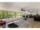 Spacious sunroom with multiple windows overlooking lush greenery at 754 Pinehill Se Dr, Smyrna, GA 30080