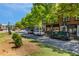 Picturesque street view showcases the town center's shops, dining, and well-maintained sidewalks and landscaping at 754 Pinehill Se Dr, Smyrna, GA 30080