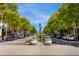 Lush trees line the streetscape in the town center, creating a shaded and inviting destination for shopping and dining at 754 Pinehill Se Dr, Smyrna, GA 30080