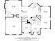 Main floorplan with kitchen, living, dining, Gathering room, office, garage and breakfast nook at 1548 Valley Reserve Nw Ct, Kennesaw, GA 30152