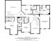 Second floorplan showcasing primary bedroom, bedrooms, walk-in closets, and multiple bathrooms at 1548 Valley Reserve Nw Ct, Kennesaw, GA 30152