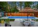 Outdoor dining and pool, perfect for outdoor entertainment at 2895 Dunnington Cir, Atlanta, GA 30341