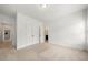 Clean, bright bedroom with neutral carpet and a large closet at 52 Lath House Ln, Marietta, GA 30066