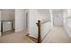 Hallway with a view of a laundry room with a washing machine at 52 Lath House Ln, Marietta, GA 30066
