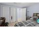 Functional bedroom with closet space and a comfortable bed at 5573 Singleton Rd, Norcross, GA 30093