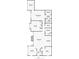 Detailed floor plan showcasing layout of bedrooms, bathrooms, Gathering room, and kitchen at 908 Hollyfax Cir, Sandy Springs, GA 30328