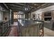Beautiful kitchen and adjacent living room feature an expansive island, custom cabinets, and an open concept layout at 2979 Ridgewood Nw Rd, Atlanta, GA 30327