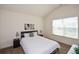 A bedroom with vaulted ceilings and neutral wall paint at 74 Macland Mill Ln, Dallas, GA 30157