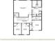 Second floor plan featuring primary bedroom, three additional bedrooms, bathrooms, and laundry room at 74 Macland Mill Ln, Dallas, GA 30157
