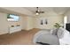 Large main bedroom with TV and tray ceilings at 74 Macland Mill Ln, Dallas, GA 30157