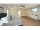 Main bedroom with large bed, ensuite bath and TV at 74 Macland Mill Ln, Dallas, GA 30157