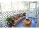 Relaxing screened-in porch with comfortable seating, perfect for enjoying the outdoors at 145 Holly Nw Rd, Atlanta, GA 30314