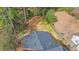 Aerial view showcases the home's well-maintained landscaping and new roof at 1111 Edgefield Sw Dr, Atlanta, GA 30310