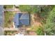 Aerial view showing the well-maintained roof and landscaping surrounding the property at 1111 Edgefield Sw Dr, Atlanta, GA 30310