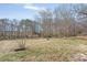 A large backyard filled with tall trees; an area awaiting a personalized landscape design at 119 E Johnson St, Temple, GA 30179