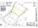 Survey shows the dimensions of the lot and its relation to the surrounding neighborhood at 120 Woodlawn Drive, Marietta, GA 30067