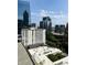 View from the apartment showcasing modern architecture, and surrounding commercial buildings at 1280 W Peachtree Nw St # 2201, Atlanta, GA 30309