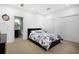 Neat bedroom with a connecting full bathroom at 1299 Dunwoody Cv, Atlanta, GA 30338