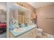 Bathroom boasting double sinks, a large mirror, and a shower and tub combo at 365 Falling Timber Ct, Stockbridge, GA 30281