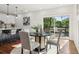 Dining area that connects the kitchen, deck and living room at 1596 Pontiac Se Pl, Atlanta, GA 30315