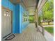 Inviting covered porch highlighting the home's entrance and exterior details at 1596 Pontiac Se Pl, Atlanta, GA 30315
