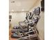 Fully equipped fitness center with treadmills, bikes, and TV screens at 2233 Peachtree Ne Rd # 1207, Atlanta, GA 30309