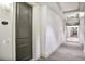 Hallway leading to apartment door at 2233 Peachtree Ne Rd # 1207, Atlanta, GA 30309