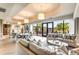 A spacious living room area features large windows and access to outdoor areas at 2233 Peachtree Ne Rd # 1207, Atlanta, GA 30309