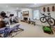 Home gym featuring various exercise equipment and natural light at 3489 Knollwood Nw Dr, Atlanta, GA 30305