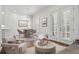 Inviting living room with modern furnishings and plenty of natural light at 3707 Peachtree Ne Rd # 8, Atlanta, GA 30319