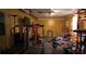 Finished basement with gym equipment and treadmill at 4175 Round Stone Dr, Snellville, GA 30039