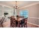 Charming dining room adjacent to living room at 2700 Pine Tree Ne Rd # 4003, Atlanta, GA 30324