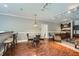 Bright living area with sleek hardwood flooring, stylish lighting, and comfortable seating arrangements, perfect for gatherings at 2700 Pine Tree Ne Rd # 4003, Atlanta, GA 30324
