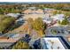 An aerial view displays a school complex surrounded by trees, with well-kept play areas and parking at 503 Madison Se Ct, Smyrna, GA 30080