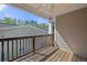 A great view from your covered patio, with a ceiling fan, overlooking the community at 503 Madison Se Ct, Smyrna, GA 30080