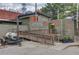 Backside view of Ladybird Grove & Mess Hall in Atlanta, featuring rustic decor and outdoor seating at 210 Sampson Ne St # 8, Atlanta, GA 30312