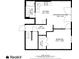 Floor plan showcases layout of the bedroom, kitchen, bathroom, and recreation room at 3152 Normandy Ne Cir, Marietta, GA 30062