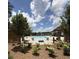Community pool area featuring a lounge space and patio with comfortable seating for relaxing in the sun at 1981 Freestone Way, Marietta, GA 30064