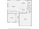 Layout of the first floor of a home including the kitchen, living room, office, dining area, and garage at 4929 Dufour Dr, Lilburn, GA 30047