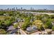 An aerial view that captures the property's location, showcasing its proximity to the Atlanta skyline at 1076 Manigault Se St, Atlanta, GA 30316