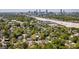 Scenic aerial view of neighborhood near Atlanta, offering a blend of community and cityscape at 1076 Manigault Se St, Atlanta, GA 30316