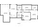 Detailed second-floor plan showing layout of bedrooms, bathrooms, storage, and roof deck at 1076 Manigault Se St, Atlanta, GA 30316