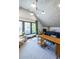 Bright office space featuring an angled ceiling, hardwood floors and great natural light at 1076 Manigault Se St, Atlanta, GA 30316